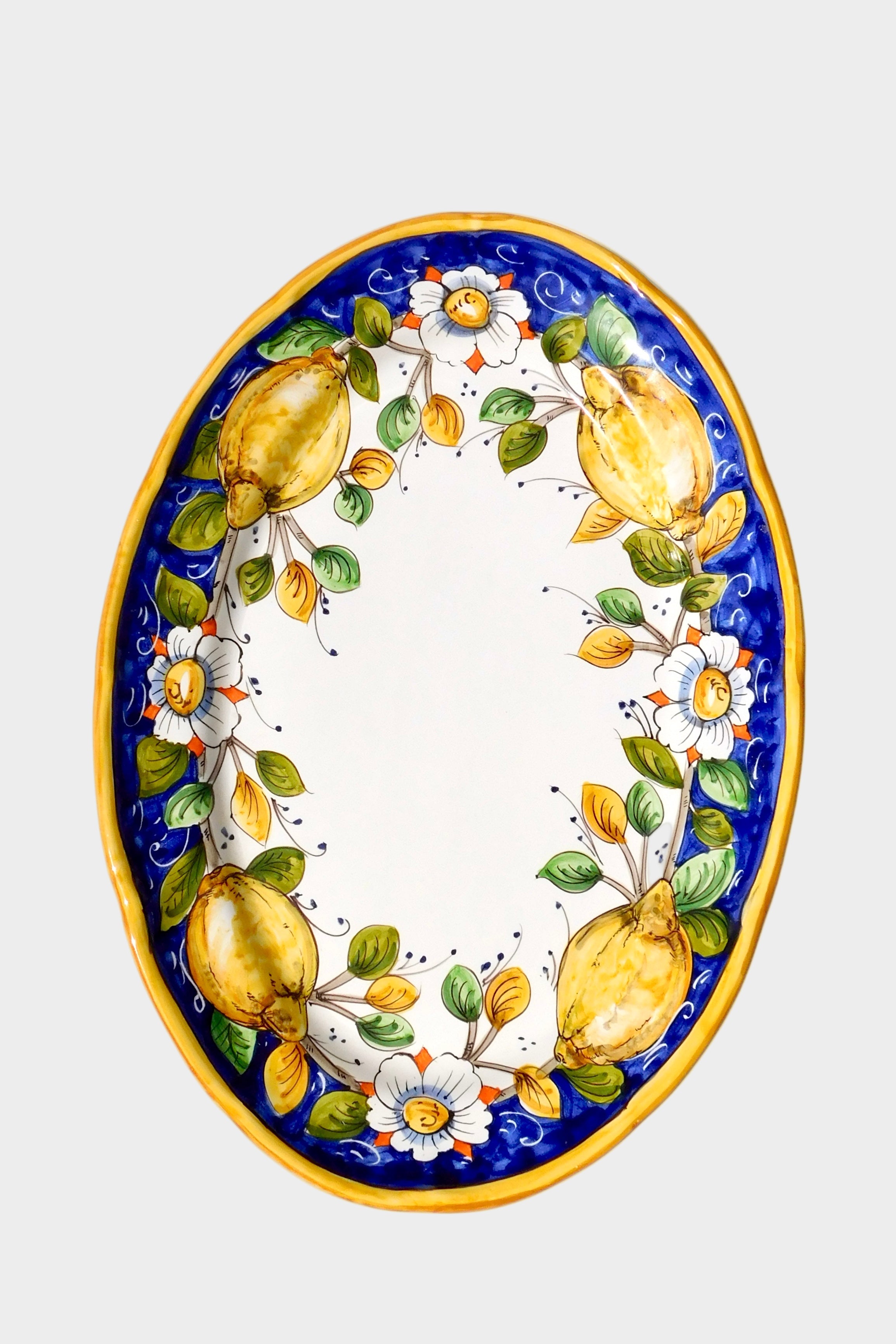 Lemon 21-Piece Plate Set