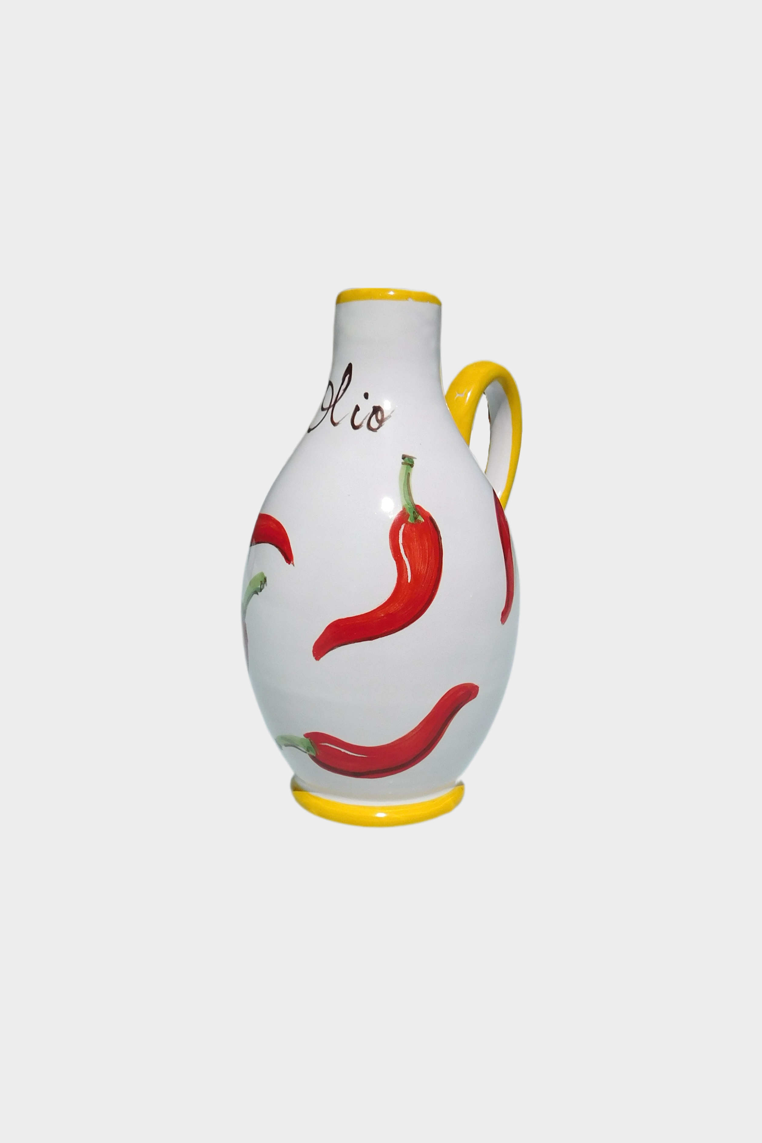 YELLOW CHILLI OIL BOTTLE SMALL